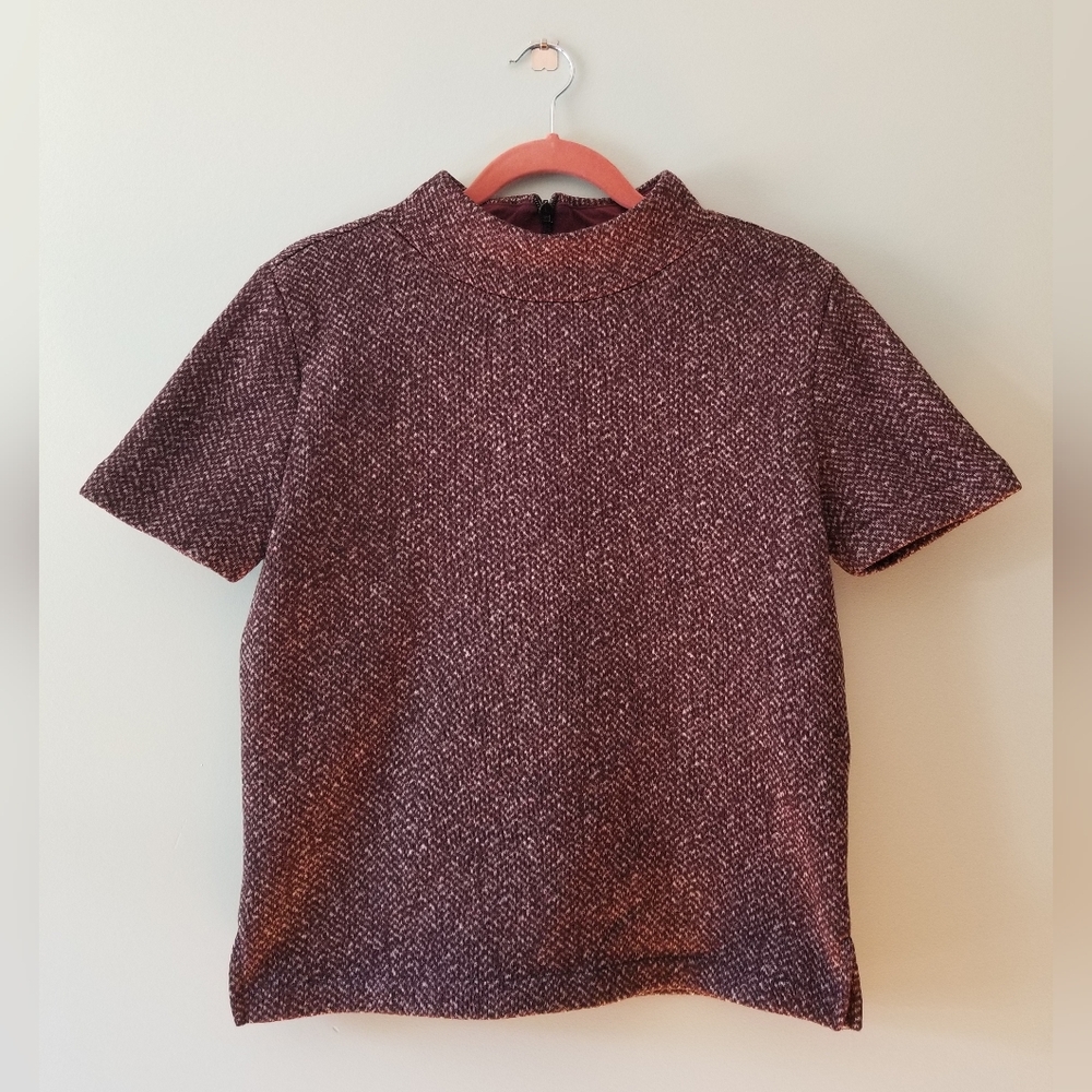 Turtle Neck Boxy Tee